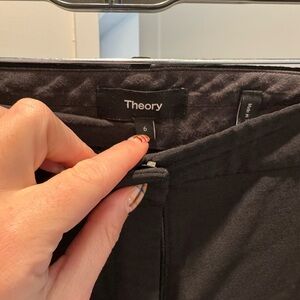 Theory full length boot cut dress pants.